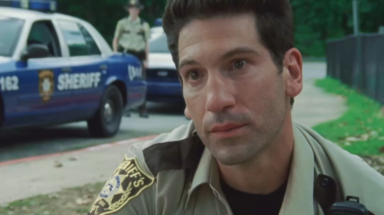 The Walking Dead, Shane in a flashback, working as a police officer