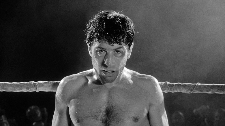 Jake La Motta (Robert De Niro) stars in Raging Bull (1980)