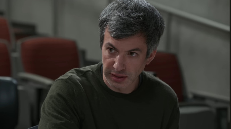 O ensaio, Nathan fazendo um ponto muito sério