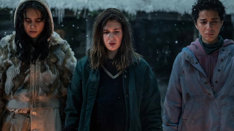 Yellowjackets, teen Lottie Shauna and Taissa