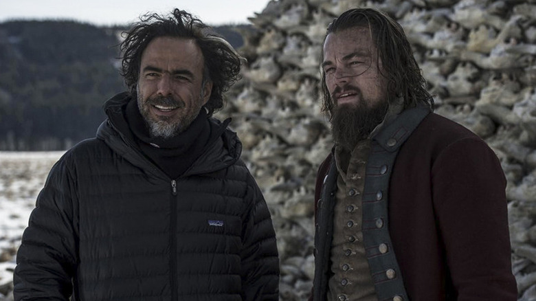 Alejandro G. Iñárritu and Leonardo DiCaprio
