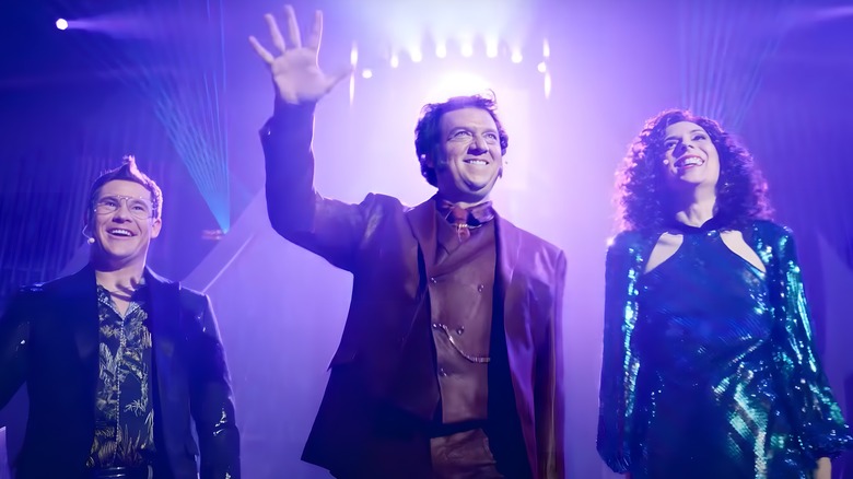 Adam DeVine, Danny McBride, Edi Patterson in The Righteous Gemstones