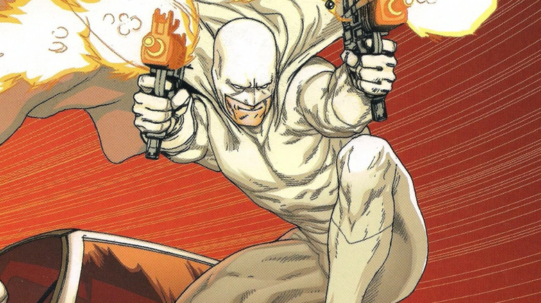 Nemesis shooting some guns