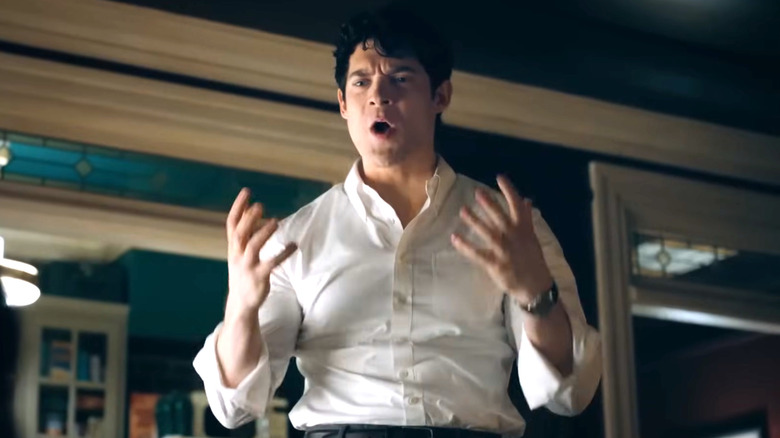 Superman, Clark arguing with Lois
