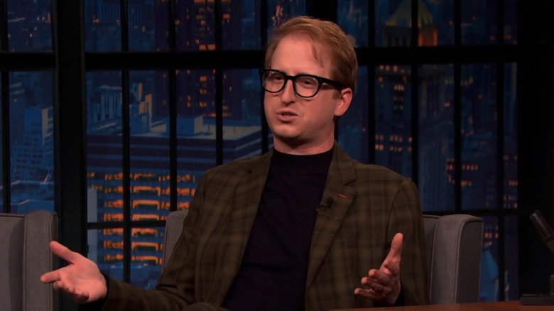 James Austin Johnson on Late Night with Seth Meyers