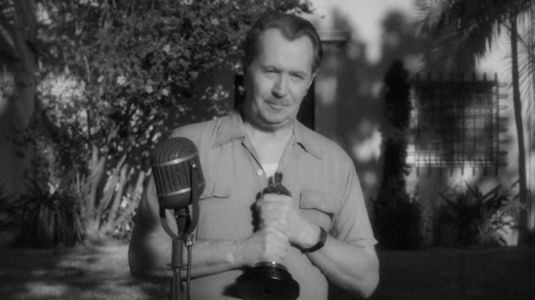 Herman (Oldman) accepts his first Oscar