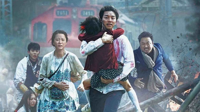 Train to Busan poster featuring Seok-woo