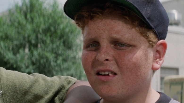 Hamilton Porter (Patrick Renna) stares in disbelief in The Sandlot