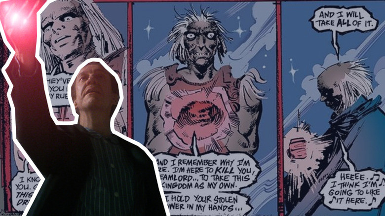 Still from The Sandman/Panel from The Sandman