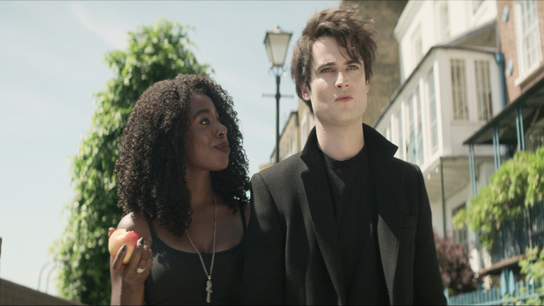 Kirby Howell-Baptiste and Tom Sturridge in The Sandman