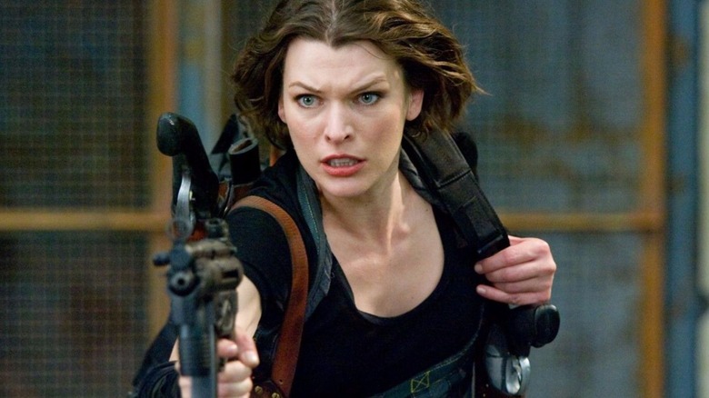 Milla Jovovich as Alice in Resident Evil: Afterlife