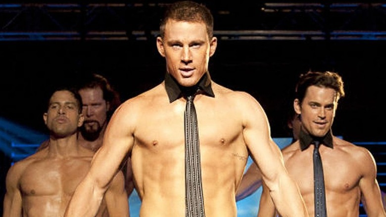 Channing Tatum and friends in Magic Mike