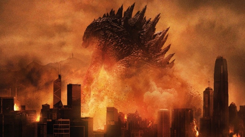 Godzilla 2014 international poster 