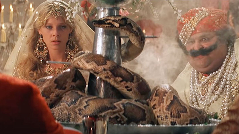 Indiana Jones and the Temple of Doom Kate Capshaw Snake