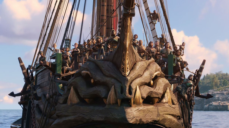 Jacob Holland's ship in The Sea Beast