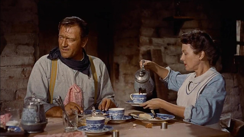 Ethan and Martha in The Searchers