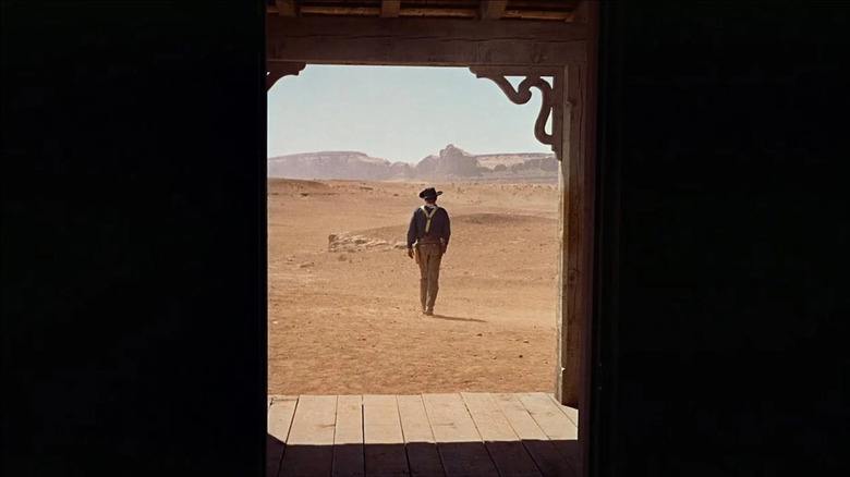 The final shot from The Searchers