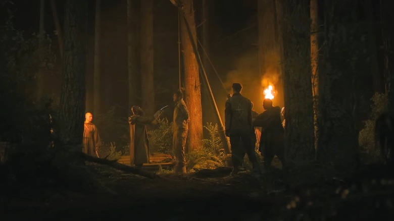 A still from the official trailer for Season 2 of The Last of Us, which features the Seraphites