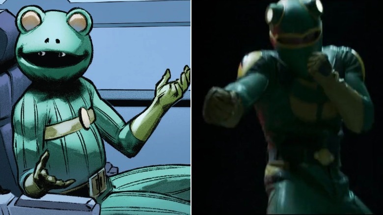 Frog-Man from Marvel Comics and Frog-Man from "She-Hulk: Attorney At Law"