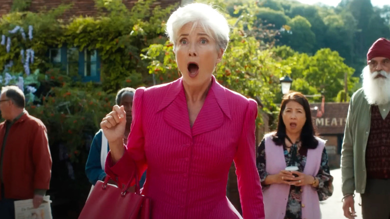Lydia is incredibly shocked at the revelation in The Sheep Detectives