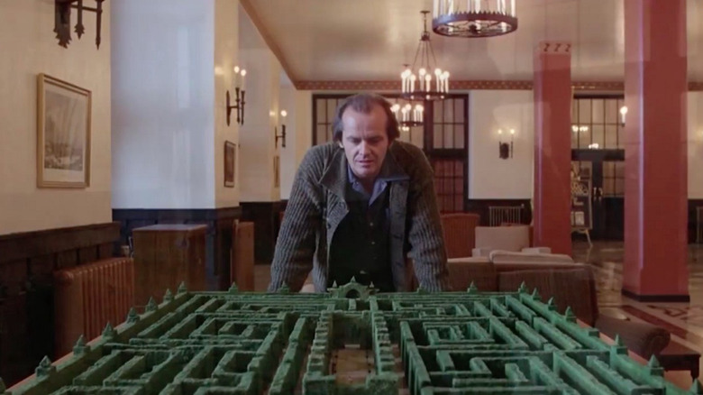 Jack Nicholson stars in The Shining (1980)