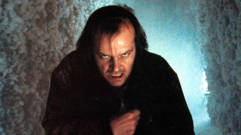 Jack Nicholson in The Shining hedge maze