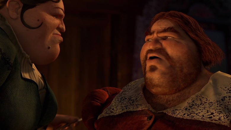 A closeup of Jack from Puss in Boots