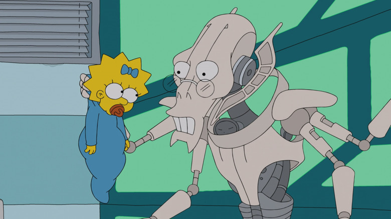 General Grievous holds Maggie in The Force Awakens From Its Nap