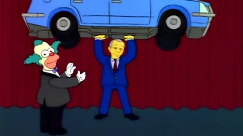 The Simpsons Krusty Gets Kancelled Johnny Carson