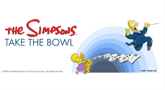 Simpsons Hollywood Bowl
