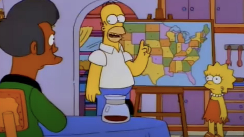 Simpsons Much Apu About Nothing Apu Homer Lisa