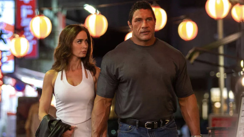 Dawn and Mark are walking on a powder keg of emotions in The Smashing Machine