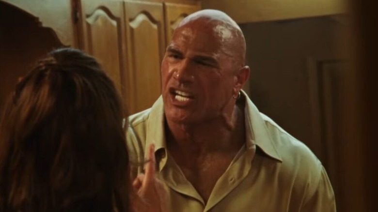 Mark gets heated when arguing with Dawn in The Smashing Machine