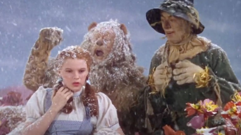 Judy Garland, Ray Bolger, and Bert Lahr