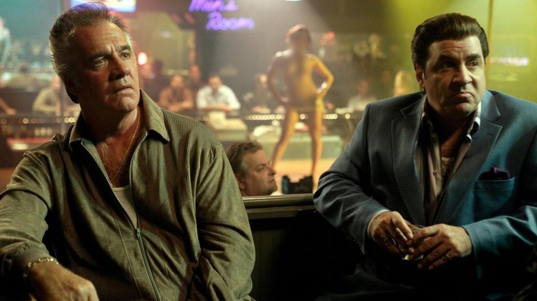 Tony Sirico and Steven Van Zandt in The Sopranos