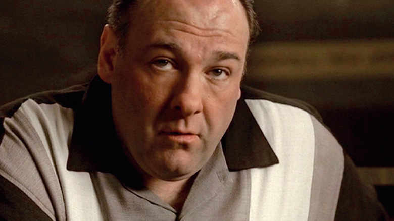 Sopranos final shot James Gandolfini