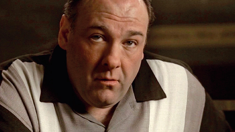 Sopranos final shot James Gandolfini