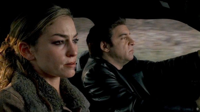 Adriana and Silvio in "The Sopranos," "Long Term Parking"
