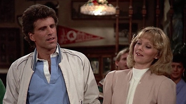 Ted Danson and Shelley Long in Cheers