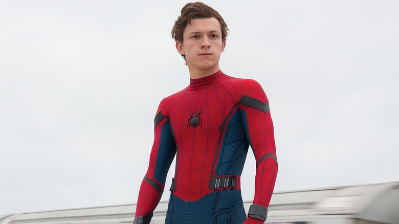 Tom Holland as Peter Parker in Spider-Man No Way Home