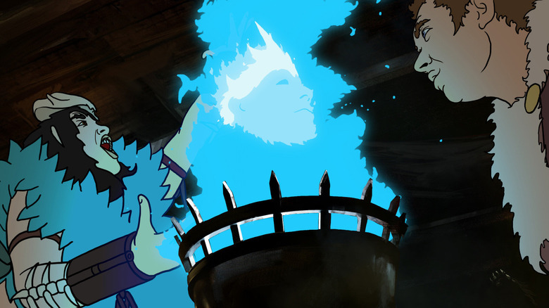 Still from The Spine of Night 