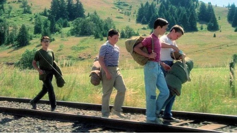 A still from Stand By Me (1986)