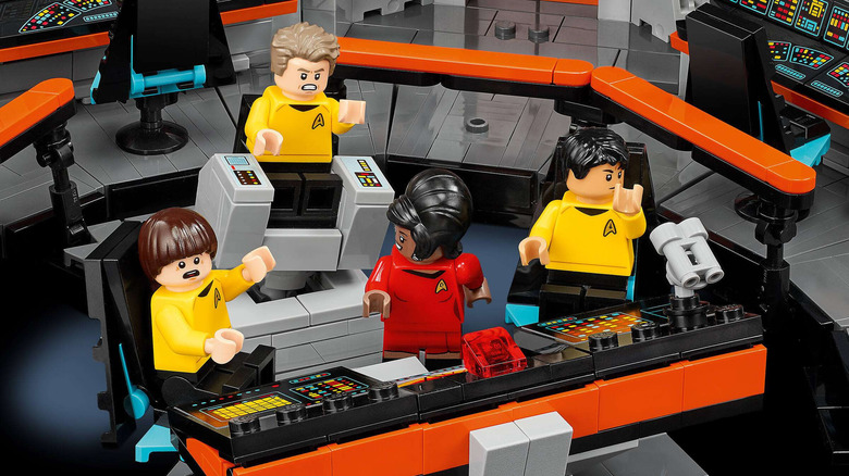 Star Trek Enterprise NCC-1701 Bridge LEGO Set