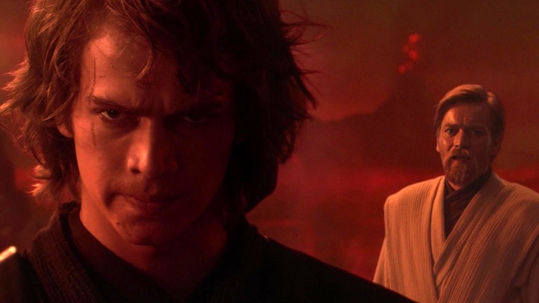Obi-Wan confronts Anakin in Revenge of the Sith (2005)