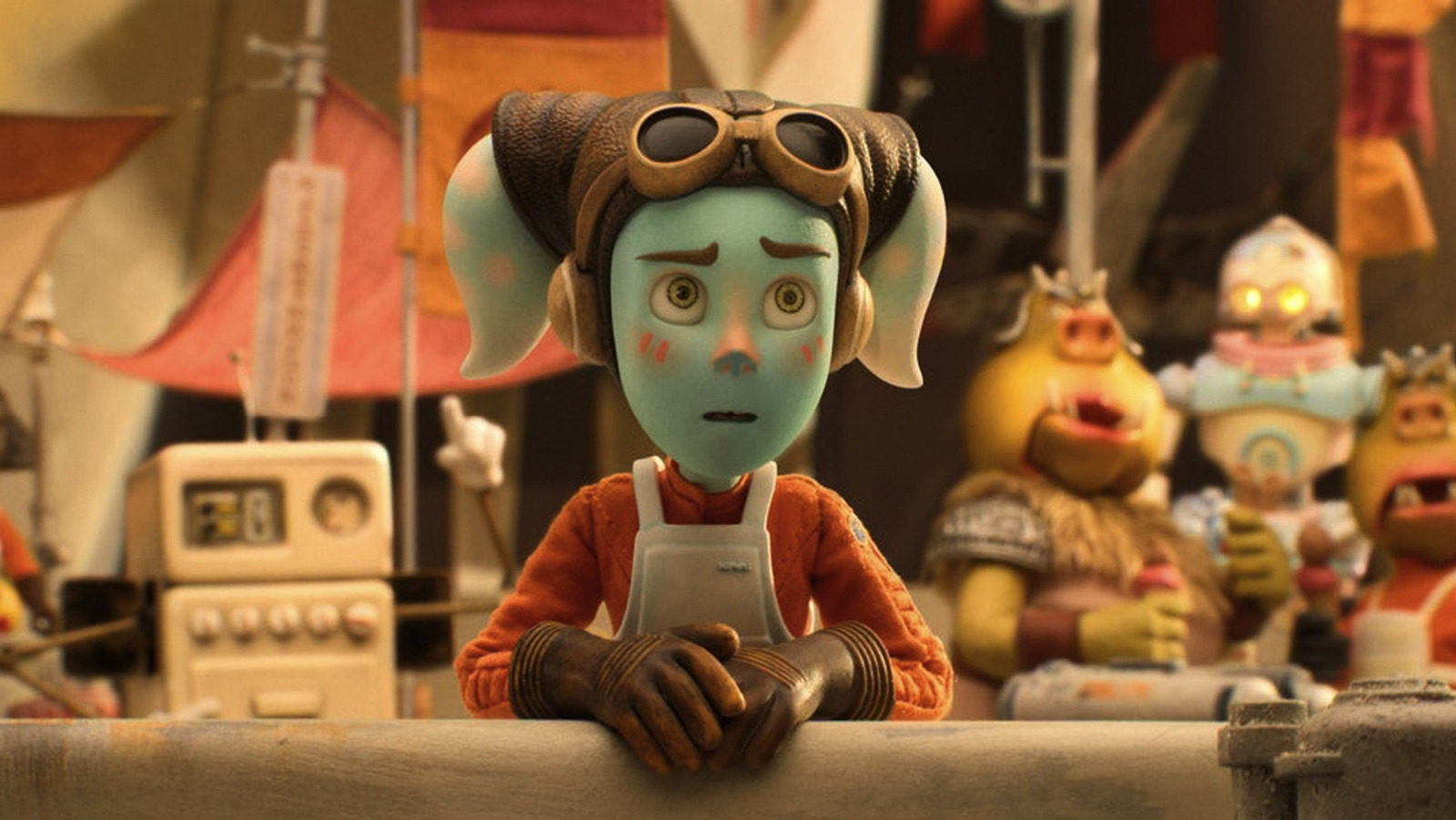 Claymation Tributes Celebrate Iconic Green and Blue Characters