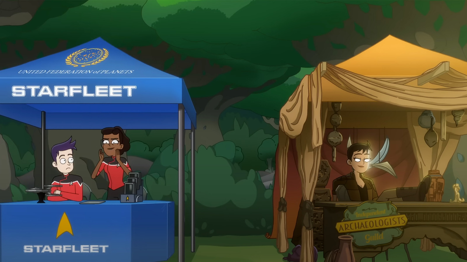 The Starfleet Recruiting Booth Is One Of The Greatest Star Trek Lower