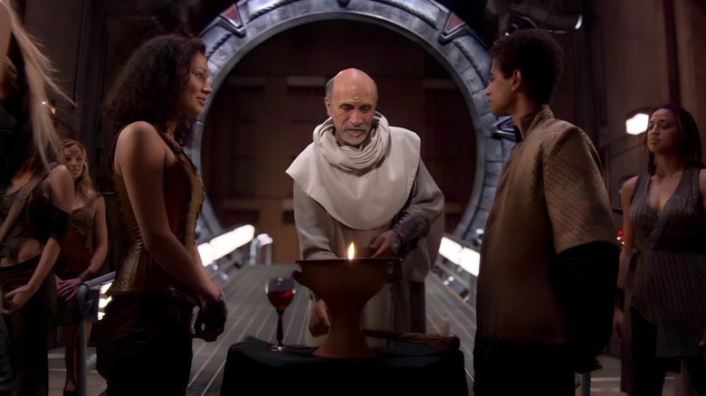Rya'c and Kar'yn's wedding at Stargate SG-1