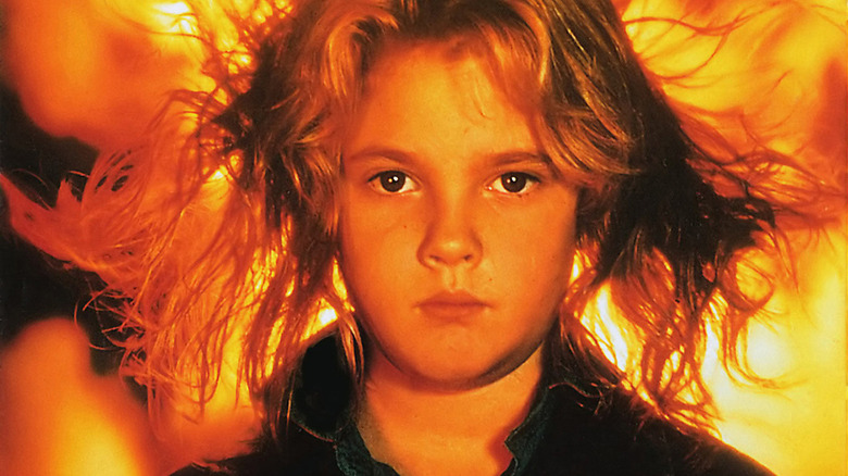 Drew Barrymore as Charlie McGee in 1984's Firestarter