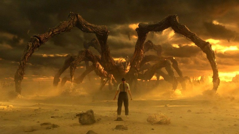 Millie Bobby Brown as Eleven faces off with the Mind Flayer in the Stranger Things series finale