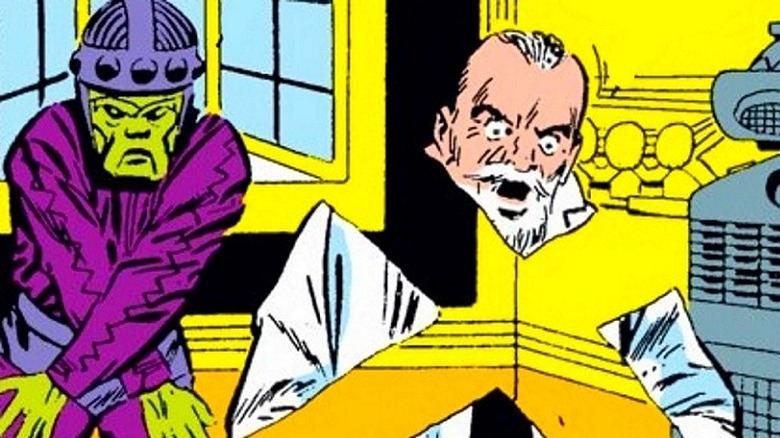 The Living Eraser erases an atomic scientist. Crikey!